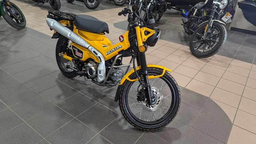 New 2024 HONDA TRAIL 125 TURMERIC YELLOW