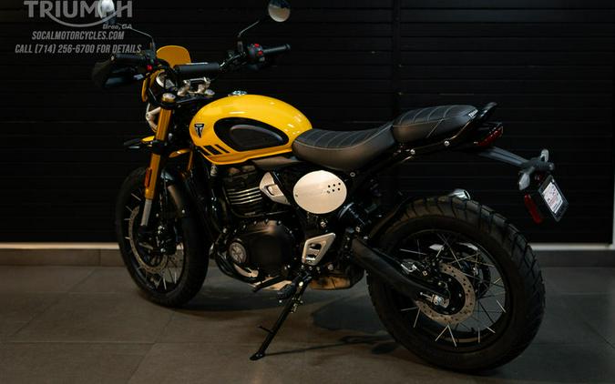 2026 Triumph Scrambler 400 XC Racing Yellow