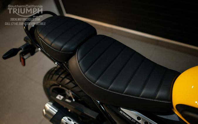 2026 Triumph Scrambler 400 XC Racing Yellow