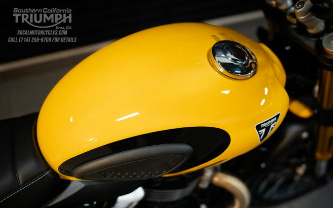 2026 Triumph Scrambler 400 XC Racing Yellow