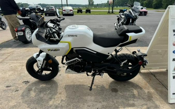 2024 CFMOTO Papio SS Nebula White