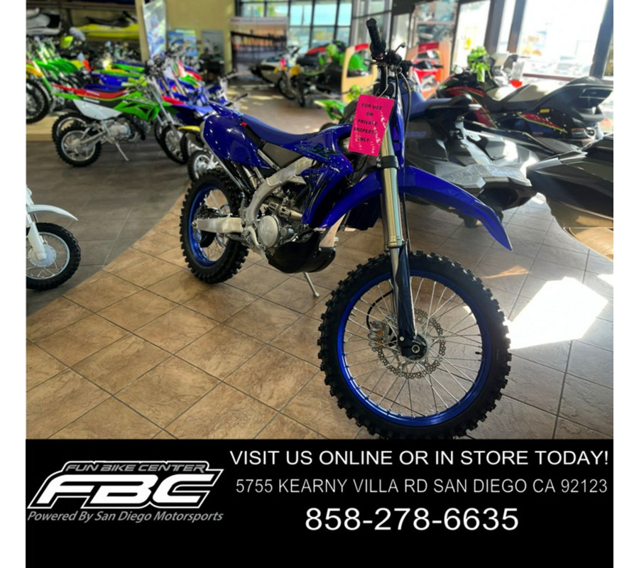 2024 Yamaha YZ 250FX