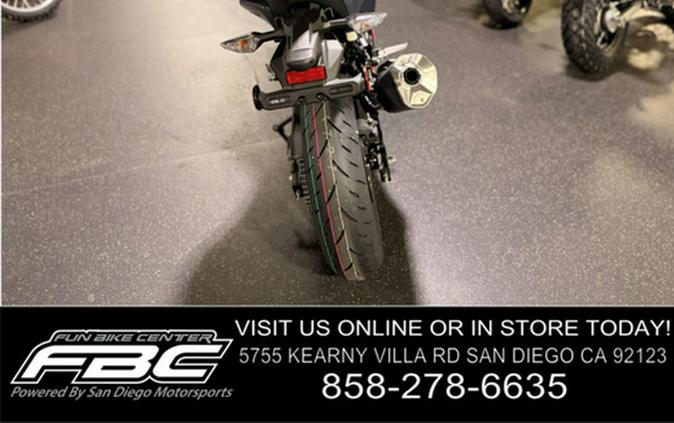 2026 Kawasaki Ninja 500 ABS Metallic Matte Twilight Blue SE ABS