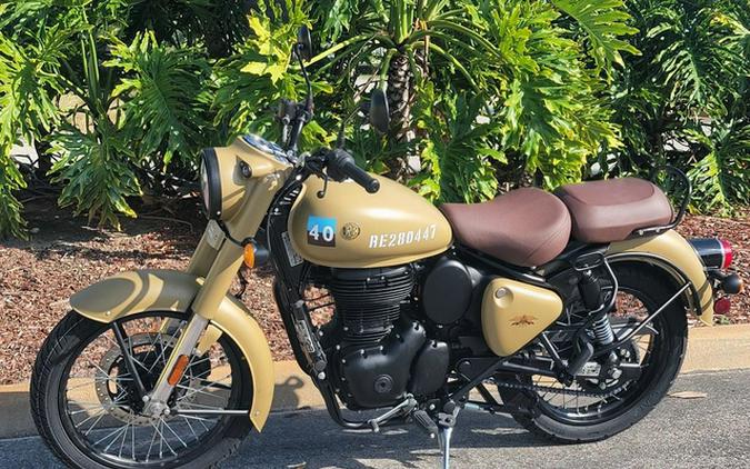 2023 Royal Enfield Classic 350 Signals Desert Sand 350