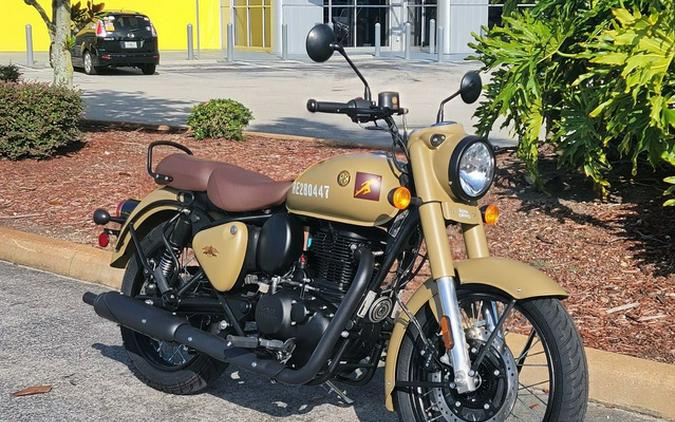 2023 Royal Enfield Classic 350 Signals Desert Sand 350