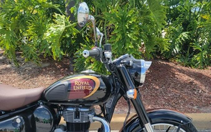 2023 Royal Enfield Classic 350 Halcyon Black 350