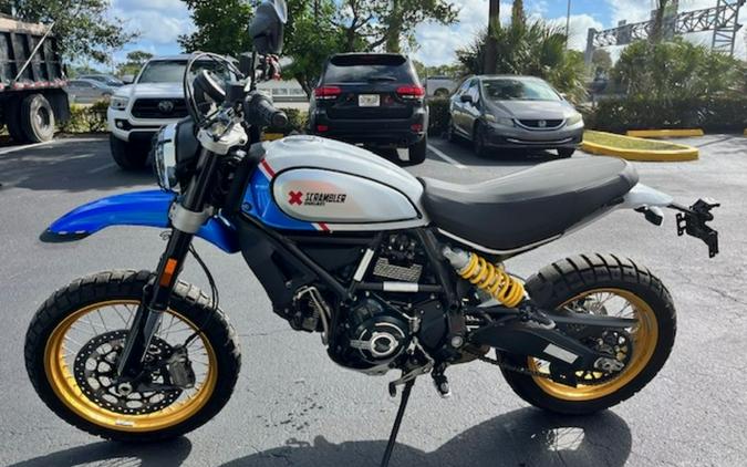 2021 Ducati Scrambler Desert Sled Sparking Blue