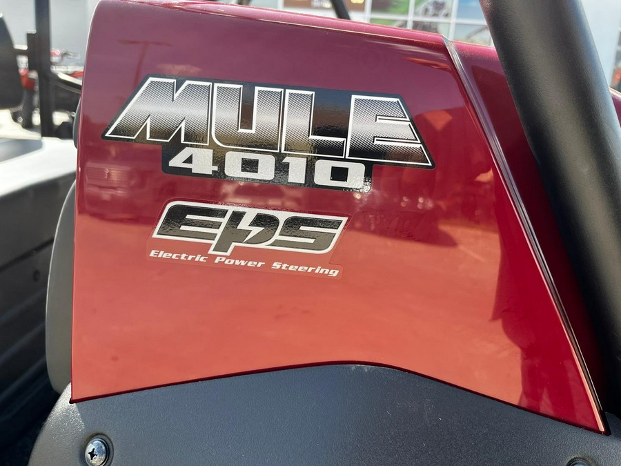 2026 Kawasaki MULE 4010 Trans4x4 Dark Royal Red