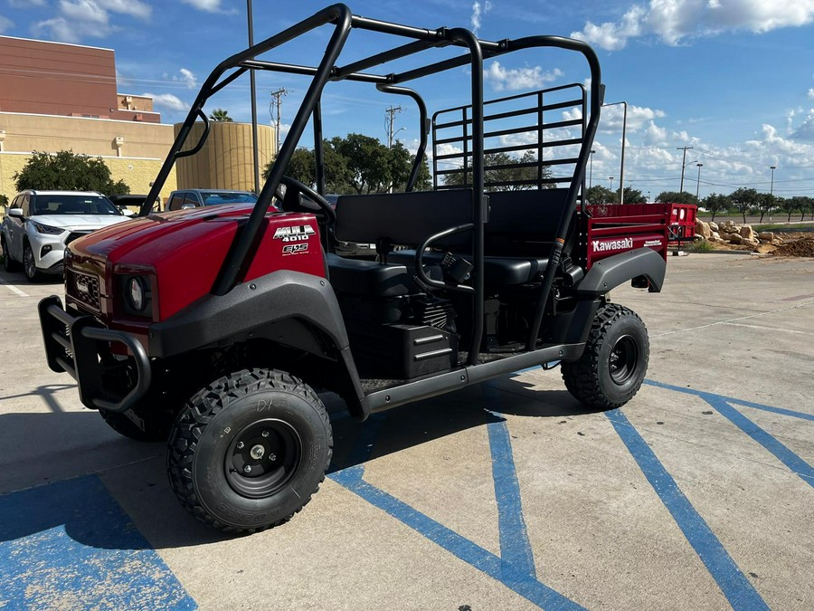 2026 Kawasaki MULE 4010 Trans4x4 Dark Royal Red