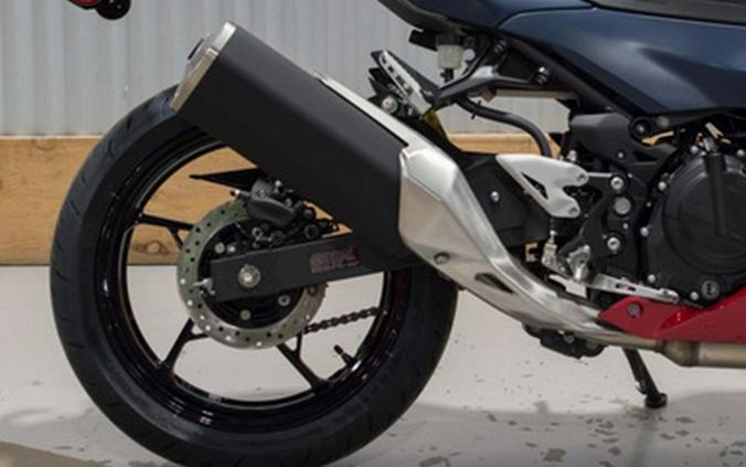 2026 Kawasaki Ninja 500 ABS Metallic Matte Twilight Blue
