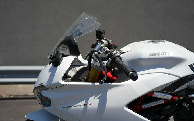 2018 Ducati SuperSport S White Silk
