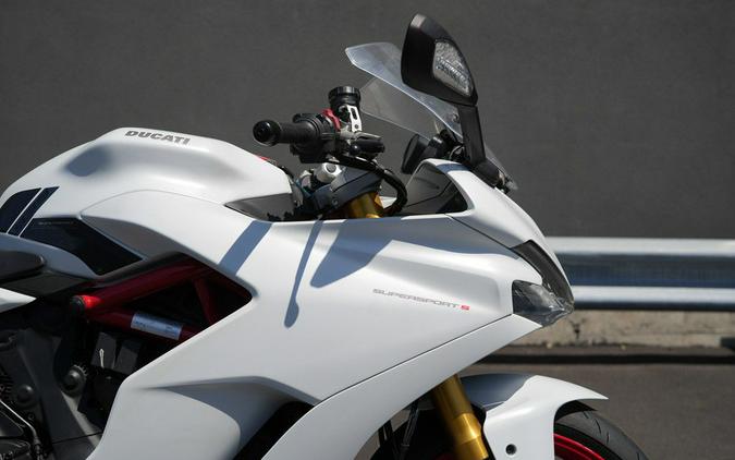 2018 Ducati SuperSport S White Silk