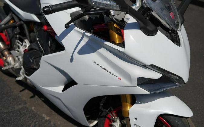2018 Ducati SuperSport S White Silk