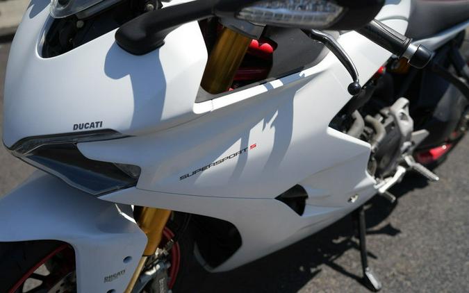 2018 Ducati SuperSport S White Silk