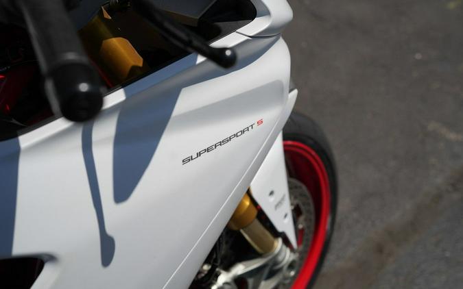 2018 Ducati SuperSport S White Silk