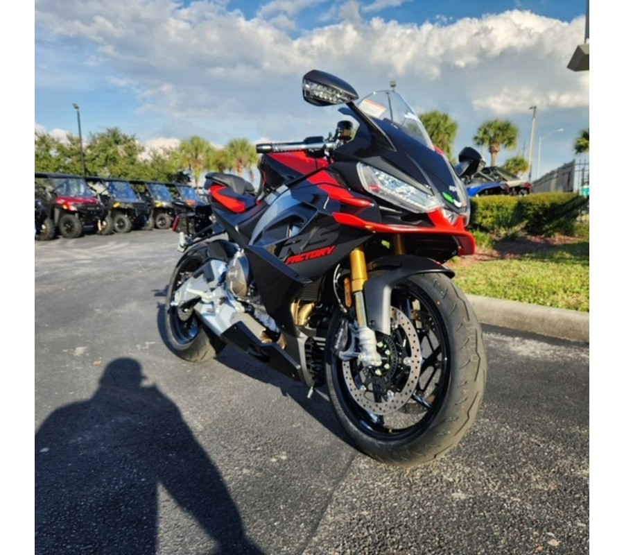 2026 Aprilia® RS 660 Factory - DARK BANSHEE