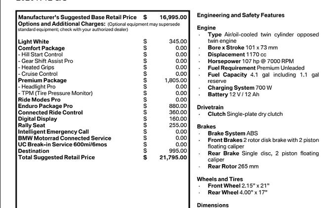 2026 BMW R 12 G/S
