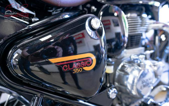 2023 Royal Enfield Classic 350 Halcyon Black