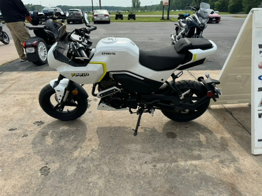 2024 CFMOTO Papio SS Nebula White