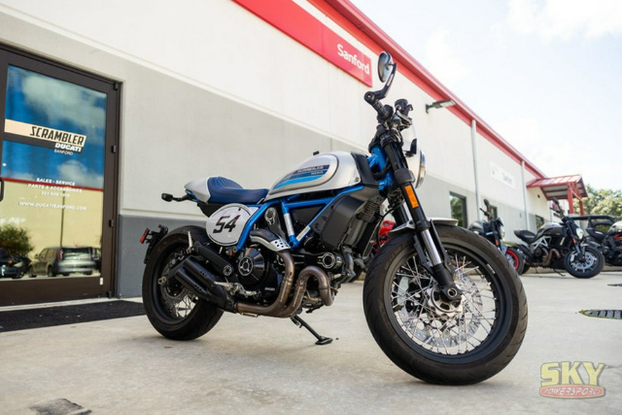 2020 Ducati Scrambler Cafe Racer Silver Ice Matte