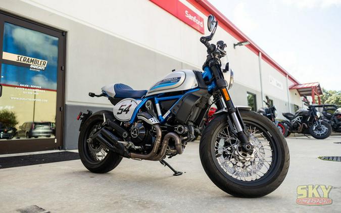 2020 Ducati Scrambler Cafe Racer Silver Ice Matte