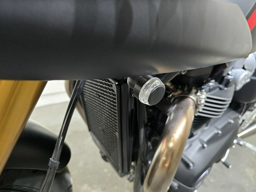 2020 Triumph Thruxton RS - Showcase Matte Storm Grey/Matte Silv