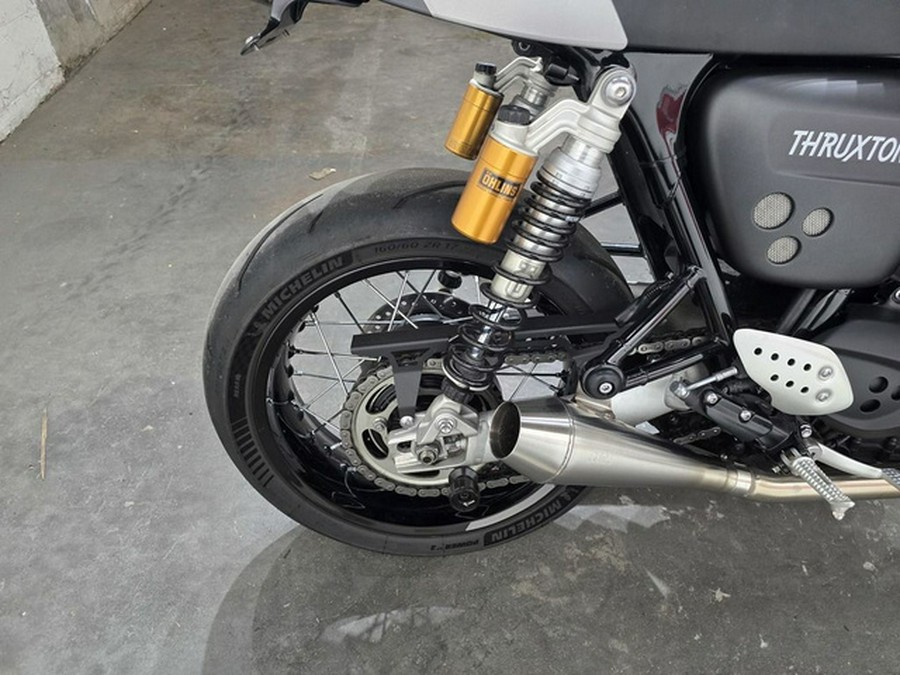 2020 Triumph Thruxton RS - Showcase Matte Storm Grey/Matte Silv