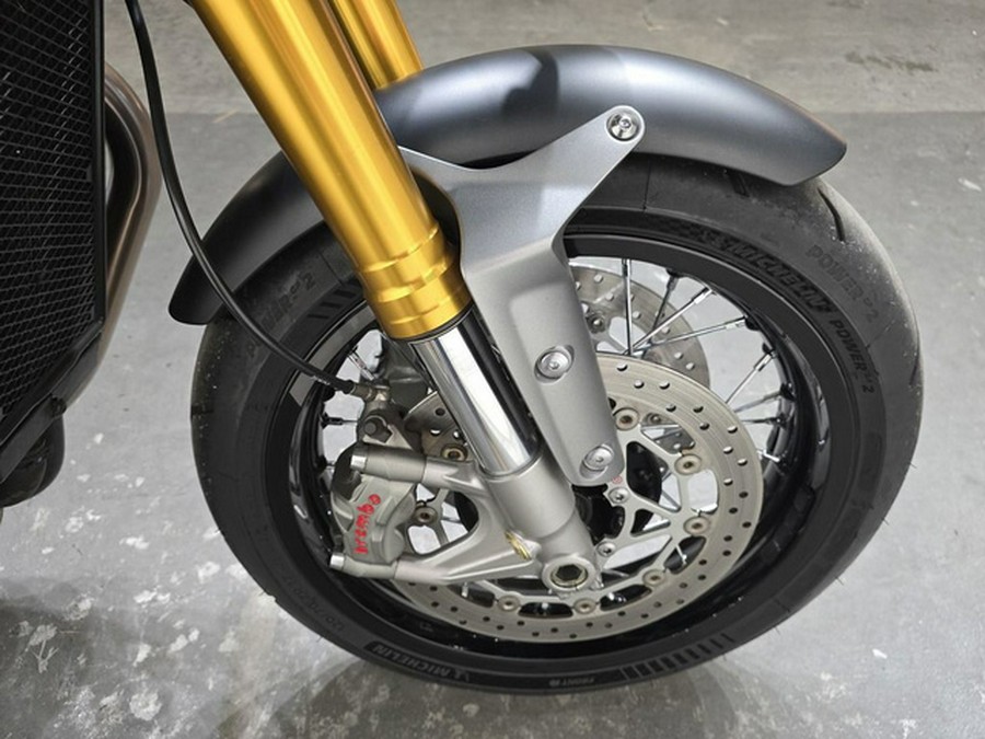 2020 Triumph Thruxton RS - Showcase Matte Storm Grey/Matte Silv