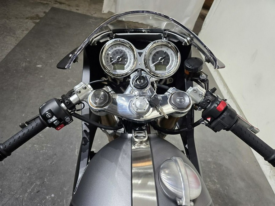 2020 Triumph Thruxton RS - Showcase Matte Storm Grey/Matte Silv