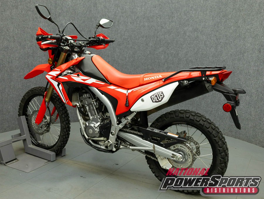 2019 HONDA CRF250L