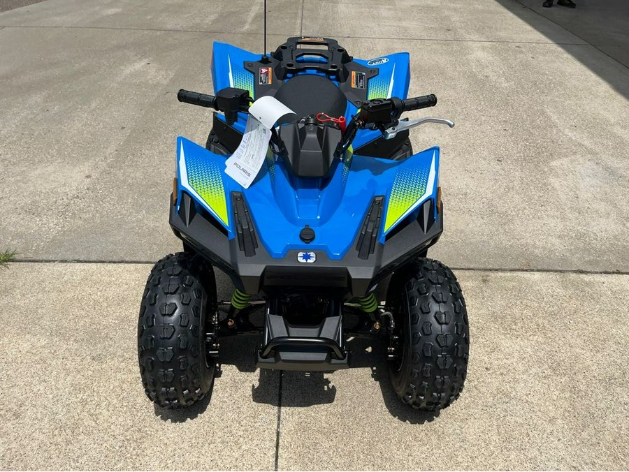 2024 Polaris Industries Outlaw® 70 EFI Velocity Blue / Lifted Lime