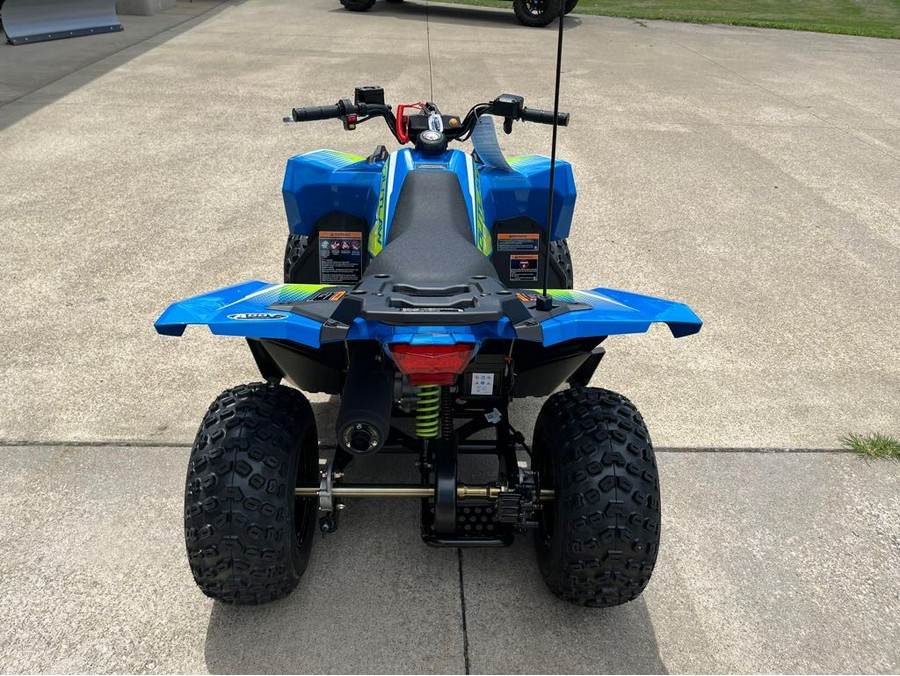 2024 Polaris Industries Outlaw® 70 EFI Velocity Blue / Lifted Lime