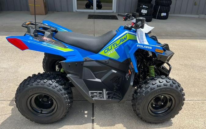 2024 Polaris Industries Outlaw® 70 EFI Velocity Blue / Lifted Lime