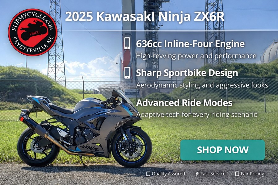 2025 KAWASAKI NINJA ZX-6R - F022012