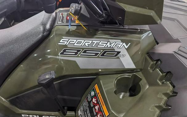 New 2024 POLARIS SPORTSMAN 850 SAGE GREEN