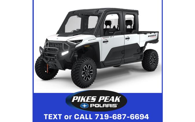 2025 Polaris Industries RANGER CREW XD 1500 NORTHSTAR ULTIMATE WHITE METALLIC SMOKE