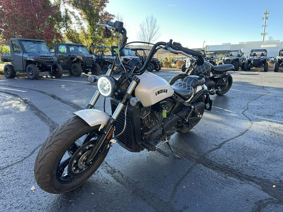 2024 Indian Motorcycle® Scout® Bobber Sixty ABS Ghost White Metallic