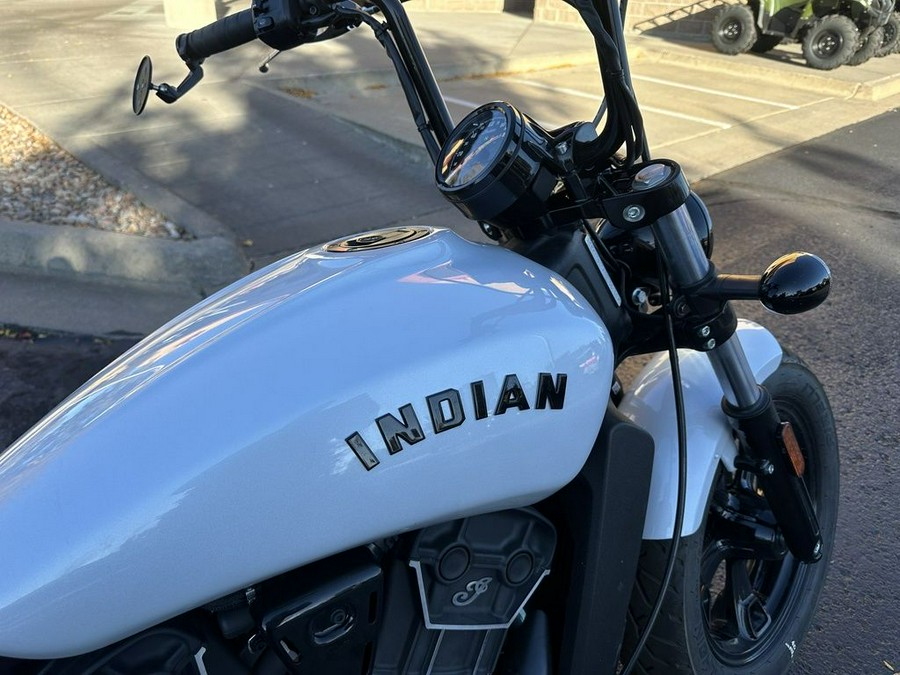 2024 Indian Motorcycle® Scout® Bobber Sixty ABS Ghost White Metallic