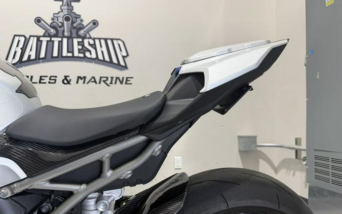 2025 BMW M 1000 R White Aluminum Metallic Matte