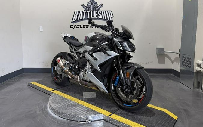 2025 BMW M 1000 R White Aluminum Metallic Matte