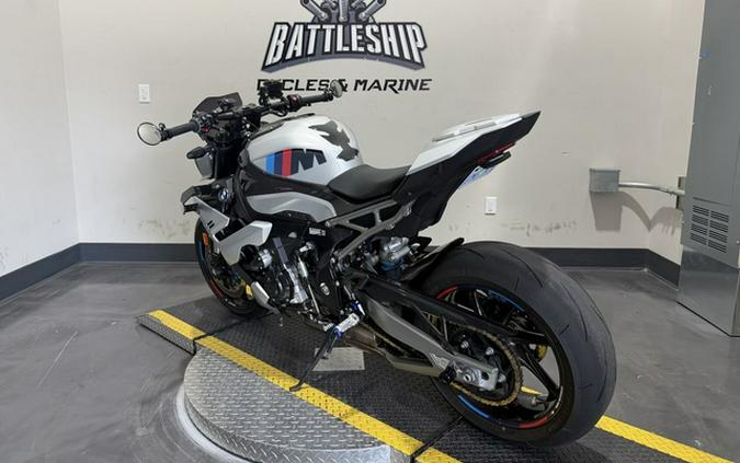 2025 BMW M 1000 R White Aluminum Metallic Matte