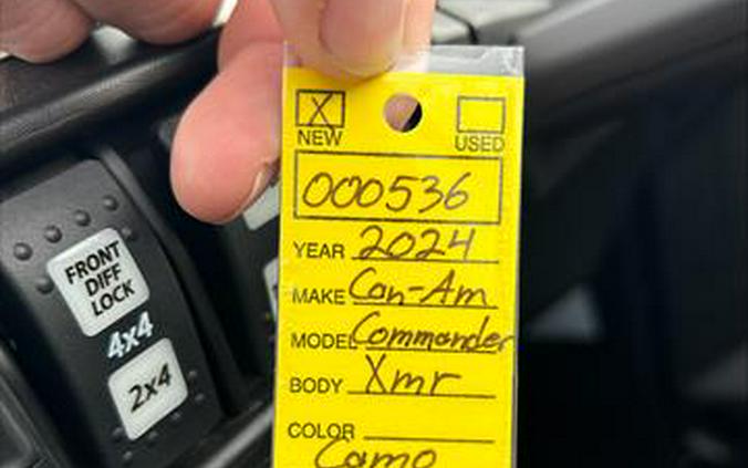 2024 Can-Am Commander X MR