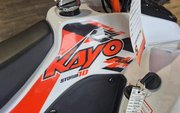 2026 Kayo STORM 70 WHITE - 01223