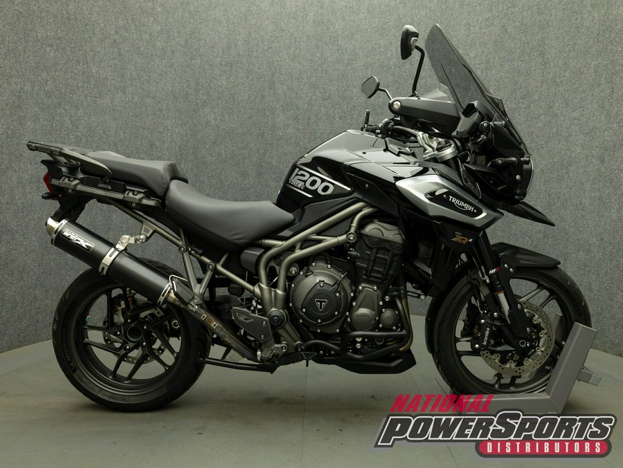 2018 TRIUMPH TIGER 1200 XRX W/ABS