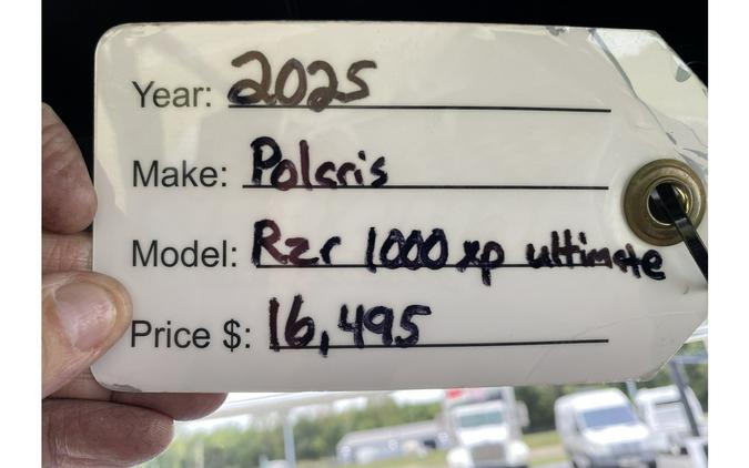 2025 RZR XP 1000 ULTIMATE - Polaris
