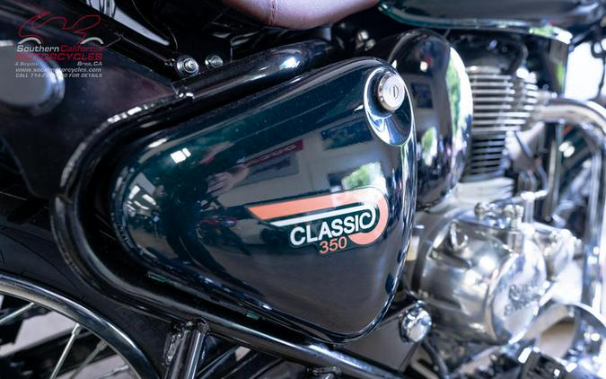 2023 Royal Enfield Classic 350 Halcyon Green