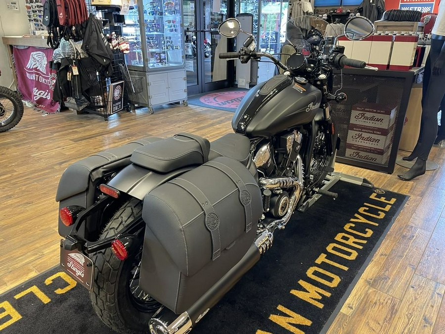 2025 Indian Motorcycle® Super Scout® Black Smoke with Graphics