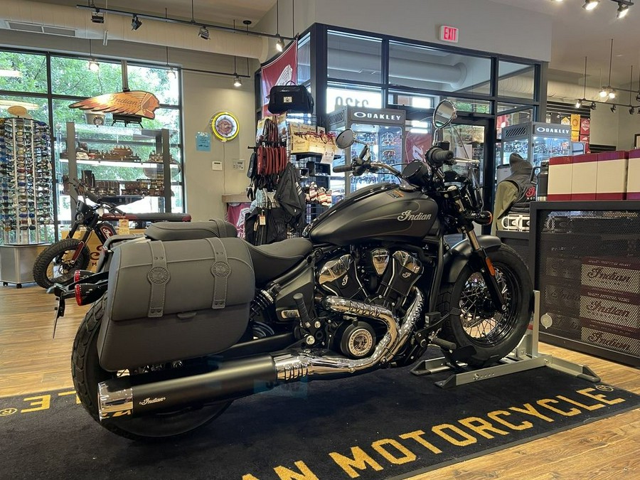 2025 Indian Motorcycle® Super Scout® Black Smoke with Graphics