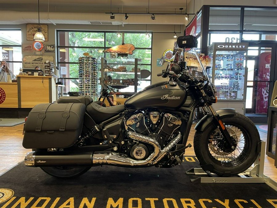 2025 Indian Motorcycle® Super Scout® Black Smoke with Graphics