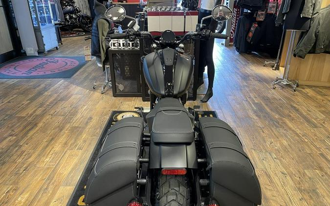 2025 Indian Motorcycle® Super Scout® Black Smoke with Graphics